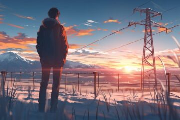 ai generated man morning anime 8750166